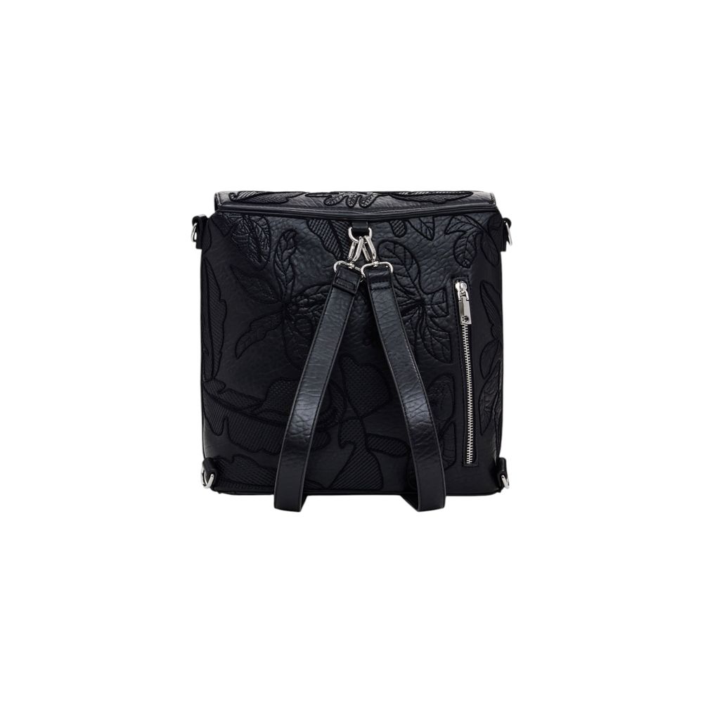 Desigual Black Polyethylene Backpack -   -  Desigual.