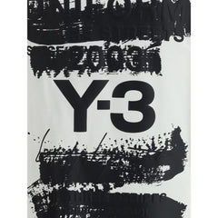 Y-3 Long Sleeve Jersey whit maxi print -   -  Y-3.