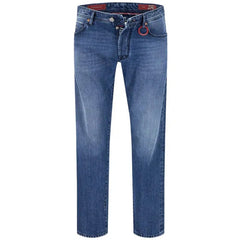 Tramarossa Blue Cotton Jeans & Pant -   -  Tramarossa.