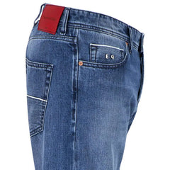 Tramarossa Blue Cotton Jeans & Pant -   -  Tramarossa.