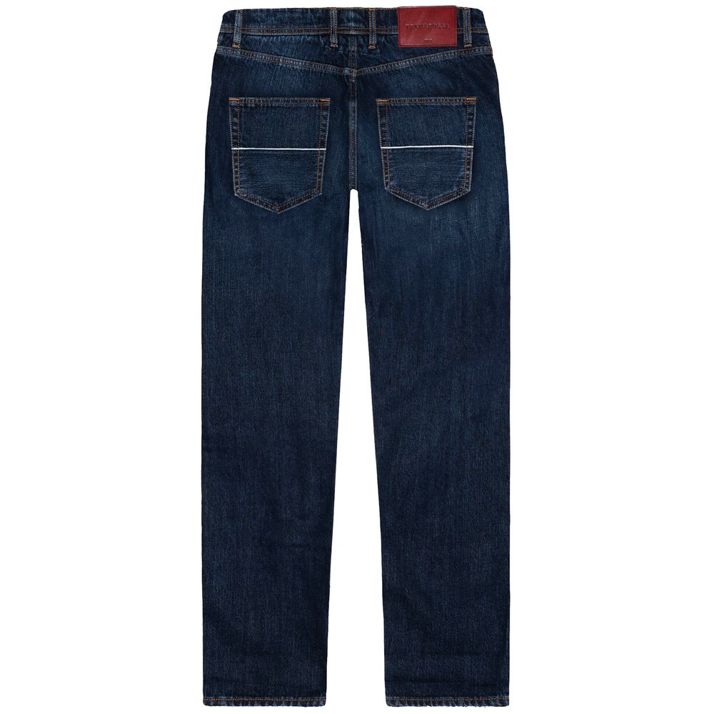 Tramarossa Blue Cotton Jeans & Pant -   -  Tramarossa.