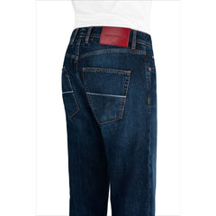 Tramarossa Blue Cotton Jeans & Pant -   -  Tramarossa.