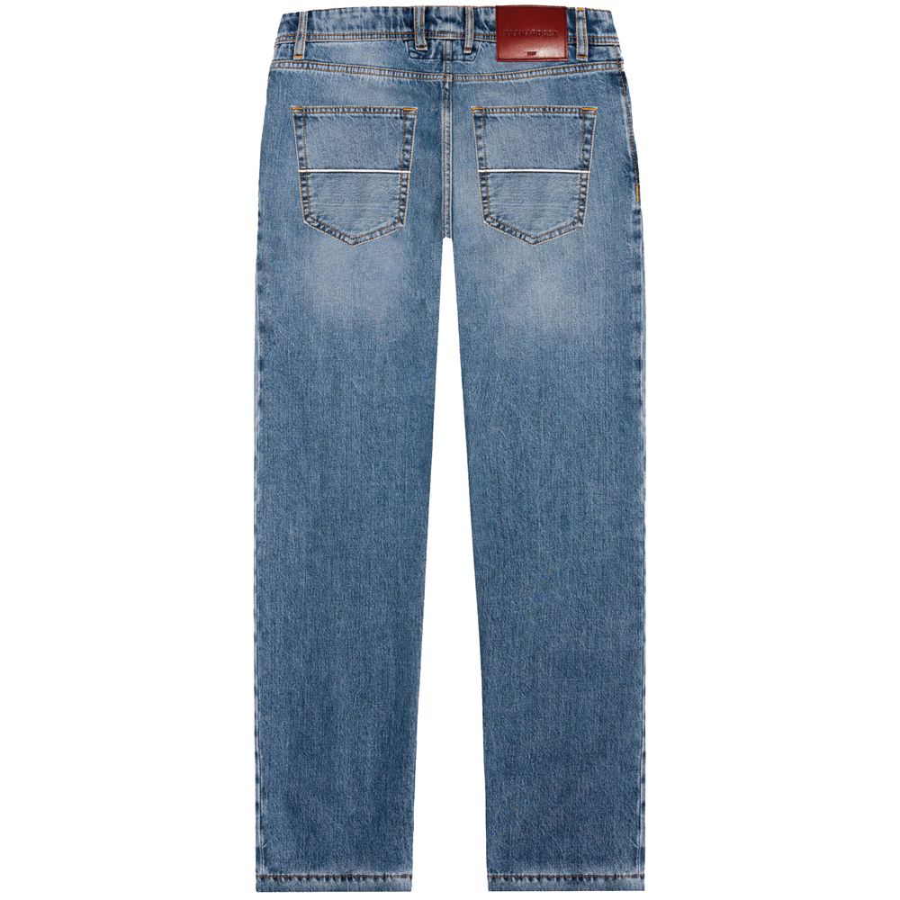 Tramarossa Blue Cotton Jeans & Pant -   -  Tramarossa.
