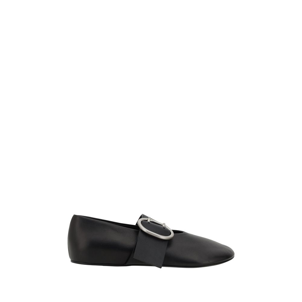 Jil Sander Leather Ballerinas -   -  Jil Sander.
