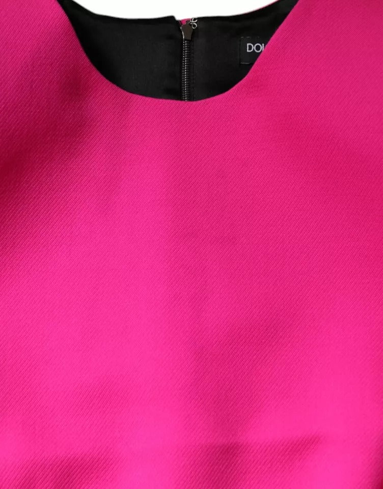 Dolce & Gabbana Pink Sleeveless Bodycon A-line Mini Dress -   -  Dolce & Gabbana.