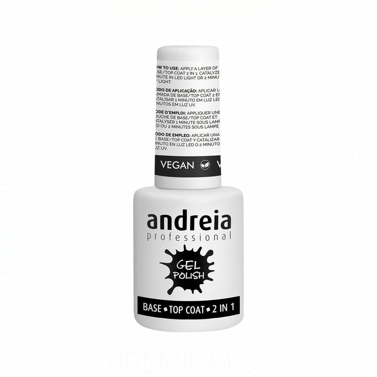 Nail polish Andreia Gel Polish Base Top Coat 2-in-1 (10,5 ml) -  Beauty, Manicure and pedicure -  Andreia.