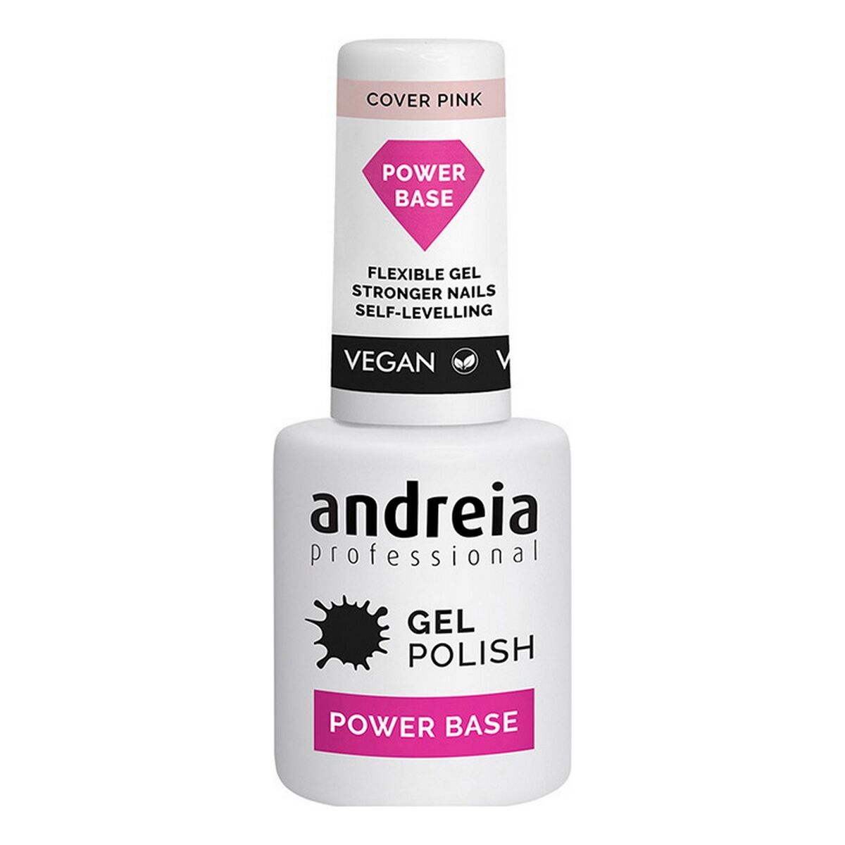 Nail Polish Semi-permanent Gel Polish Power Base Andreia Professional Gel Pink (10,5 ml) -  Beauty, Manicure and pedicure -  Andreia.