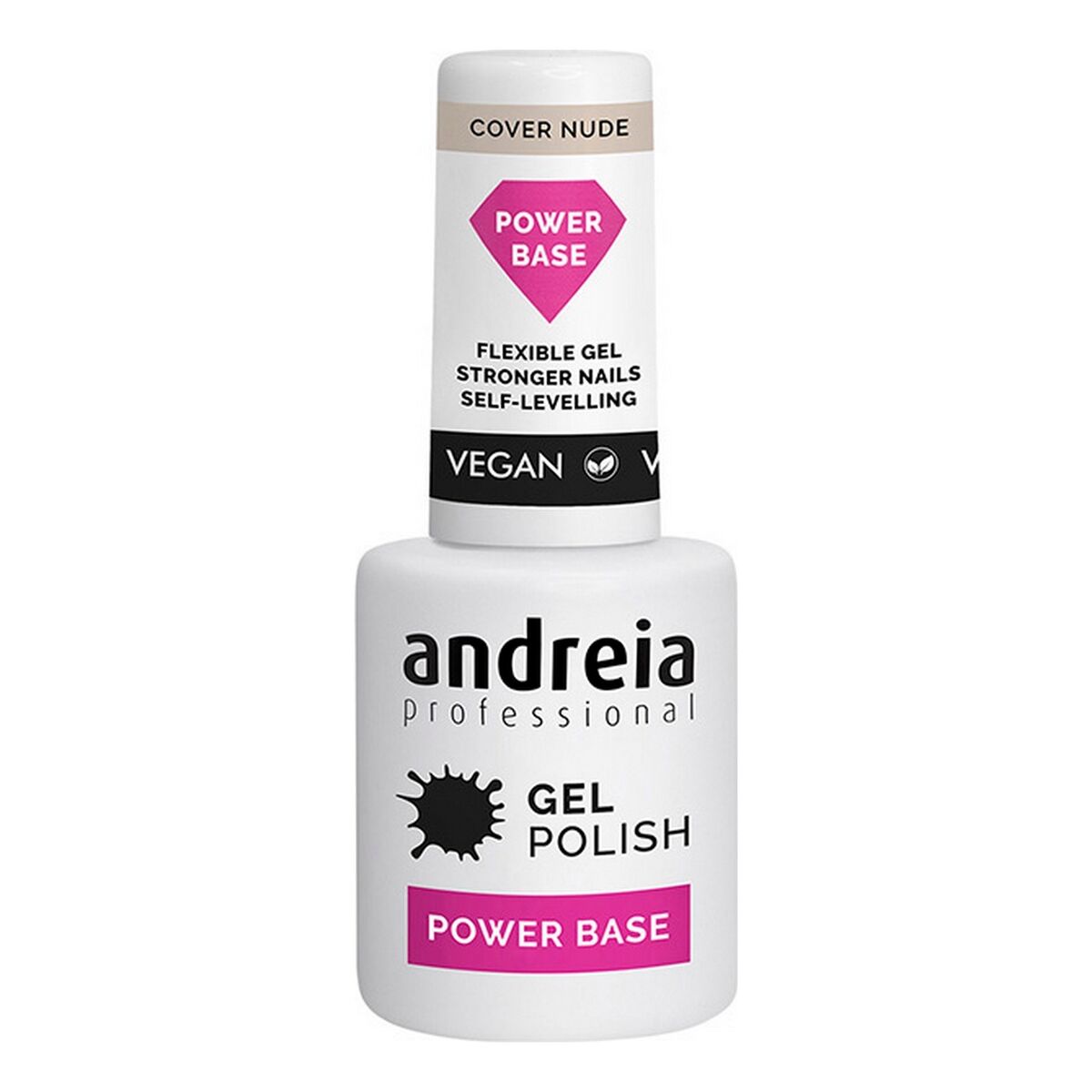 Nail Polish Semi-permanent Gel Polish Power Base Andreia 0UAPBC010UAPBCN010UAPBCP01 Nude (10,5 ml) -  Beauty, Manicure and pedicure -  Andreia.