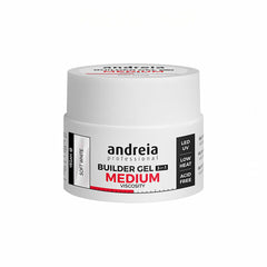 Gel nail polish Medium Viscosity Andreia HG0BGMVSW44 White (44 g) -  Beauty, Manicure and pedicure -  Andreia.