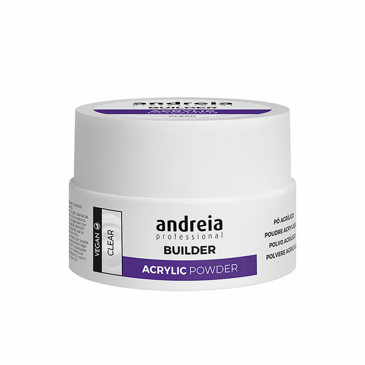 Gel nail polish  Professional Builder Acrylic Powder Andreia Professional Builder Clear (20 g) -  Beauty, Manicure and pedicure -  Andreia.