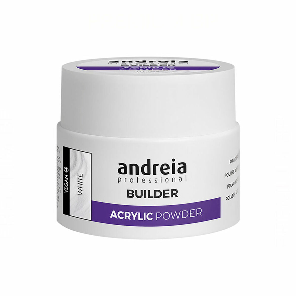 Acrylic polish Professional Builder Acrylic Powder Polvos Andreia Professional Builder White (35 g) -  Beauty, Manicure and pedicure -  Andreia.