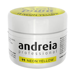 Gel nail polish Andreia Gel Paint 4 ml Yellow Neon -  Beauty, Manicure and pedicure -  Andreia.