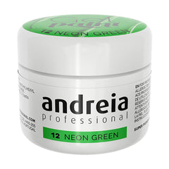 Gel nail polish Andreia Gel Paint 4 ml Green Neon -  Beauty, Manicure and pedicure -  Andreia.