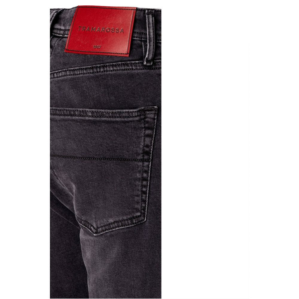 Tramarossa Black Cotton Jeans & Pant -   -  Tramarossa.