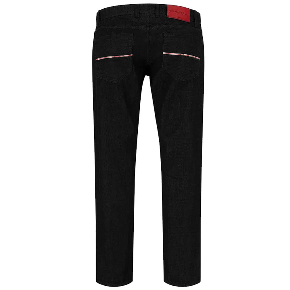 Tramarossa Black Cotton Jeans & Pant -   -  Tramarossa.