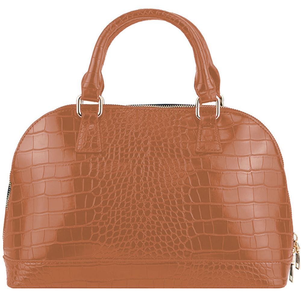 CRISTINAEFFE Brown Polyethylene Handbag -   -  CRISTINAEFFE.