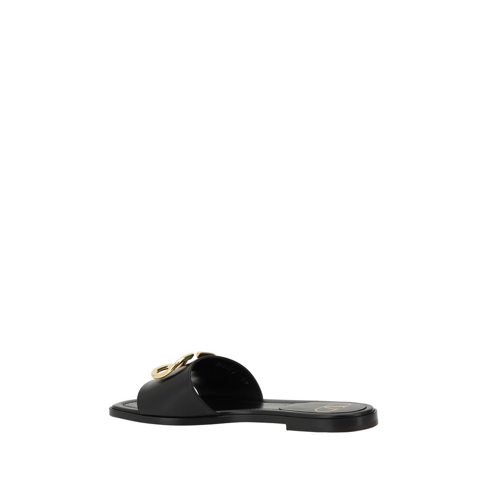 Valentino Garavani Logoed Sandals -   -  Valentino Garavani.