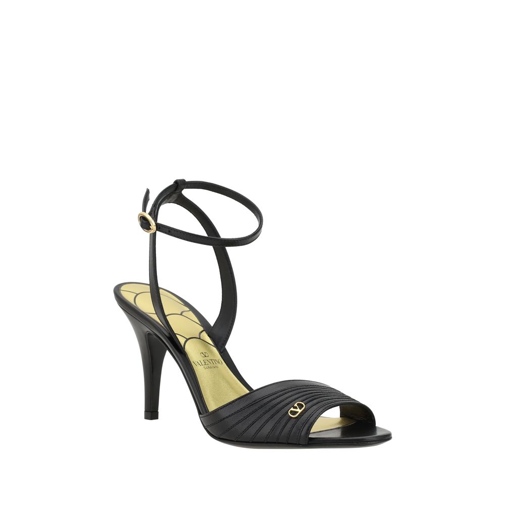 Valentino Garavani Logoed Sandals -   -  Valentino Garavani.