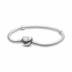 Ladies' Bracelet Pandora HEART CLASP SNAKE CHAIN BRACELET -  Jewellery, Women -  Pandora.