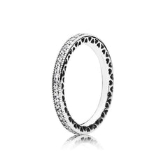 Ladies' Ring Pandora SPARKLE & HEARTS - RING - SIZE 50 -  Jewellery, Women -  Pandora.