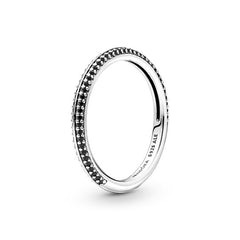 Ladies' Ring Pandora ME COLLECTION BLACK PAVE - RING - SIZE 54 -  Jewellery, Women -  Pandora.