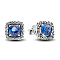 Ladies' Earrings Pandora 293551C01 Blue Silver -  Jewellery, Women -  Pandora.