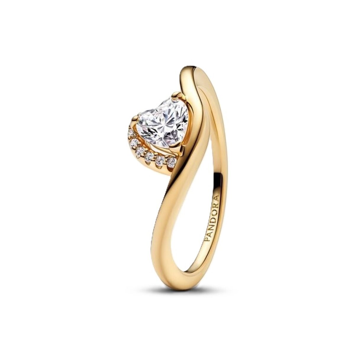 Ladies' Ring Pandora 163660C01-56 Golden 16 -  Jewellery, Women -  Pandora.
