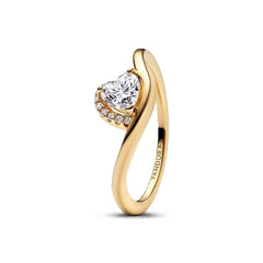 Ladies' Ring Pandora 163660C01-56 Golden 16 -  Jewellery, Women -  Pandora.