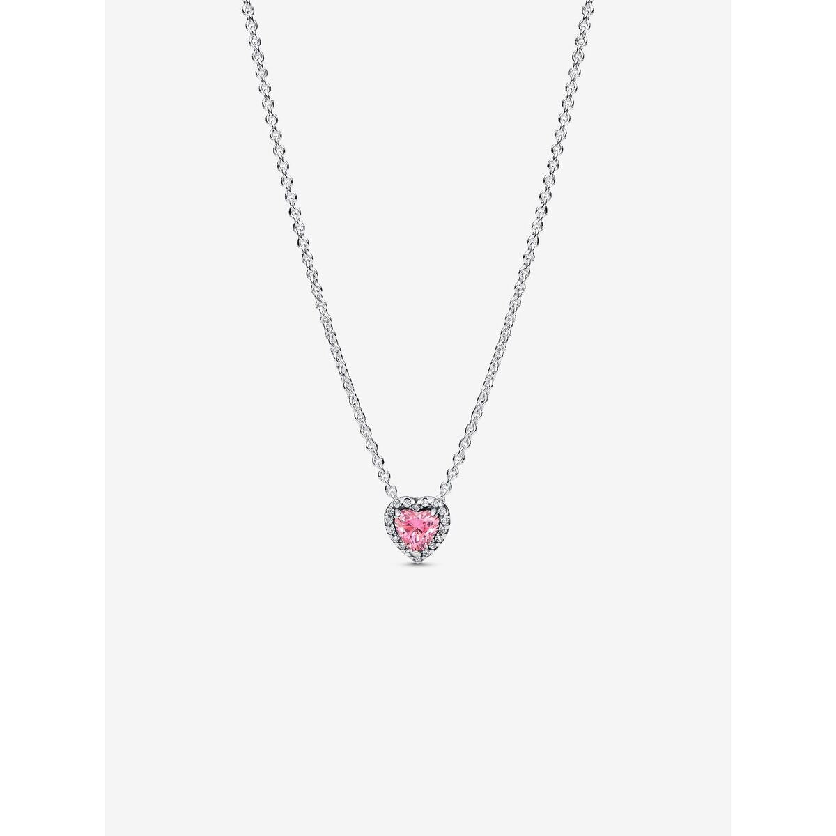Ladies' Pendant Pandora 398425C02-45 Silver Pink -  Jewellery, Women -  Pandora.