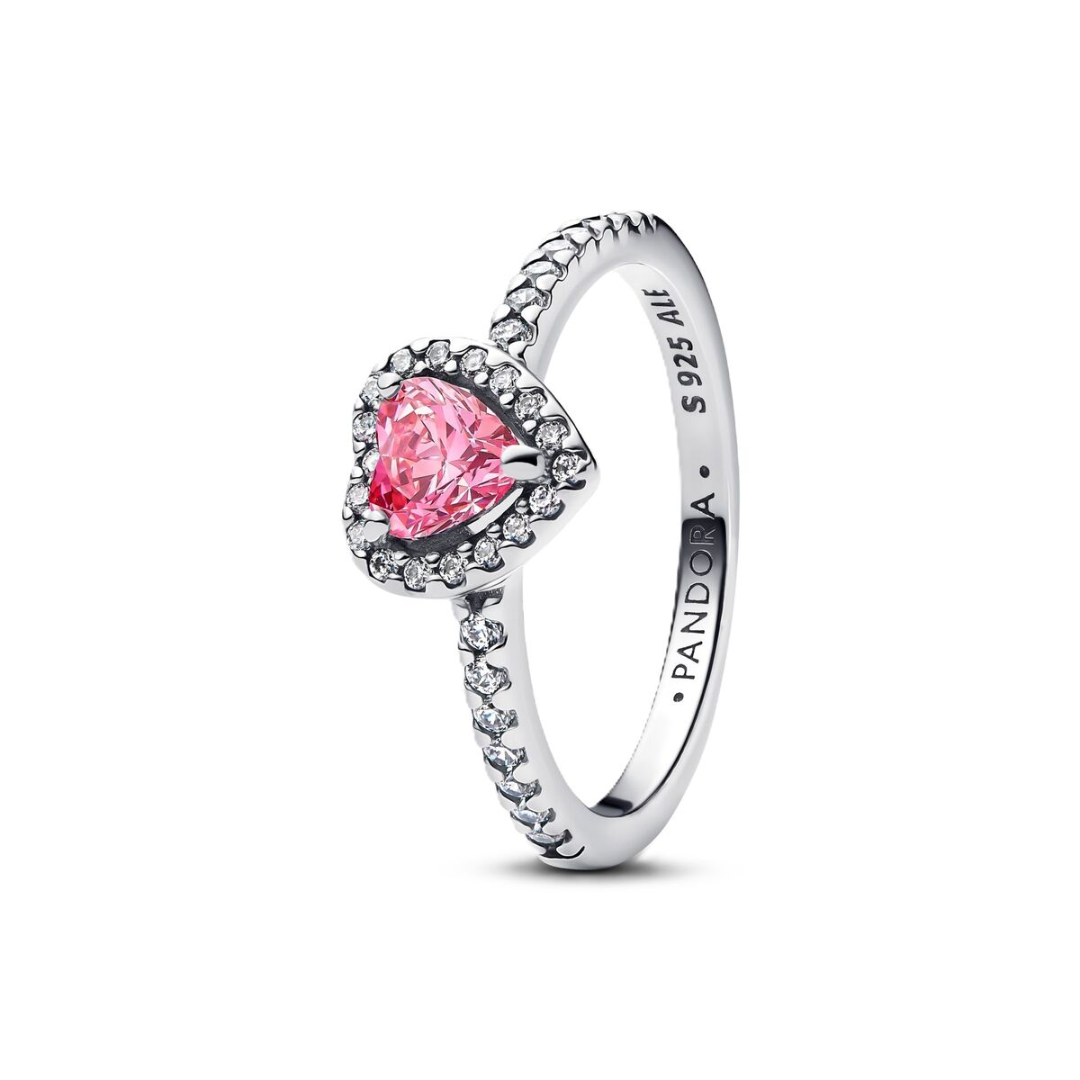 Ladies' Ring Pandora 198421C03-56 16 Silver Pink -  Jewellery, Women -  Pandora.