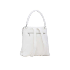 Desigual White Polyethylene Backpack -   -  Desigual.