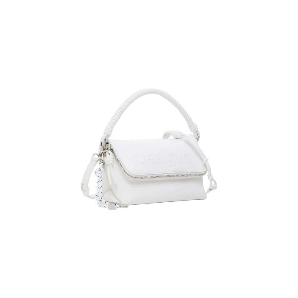 Desigual White Polyethylene Handbag -   -  Desigual.