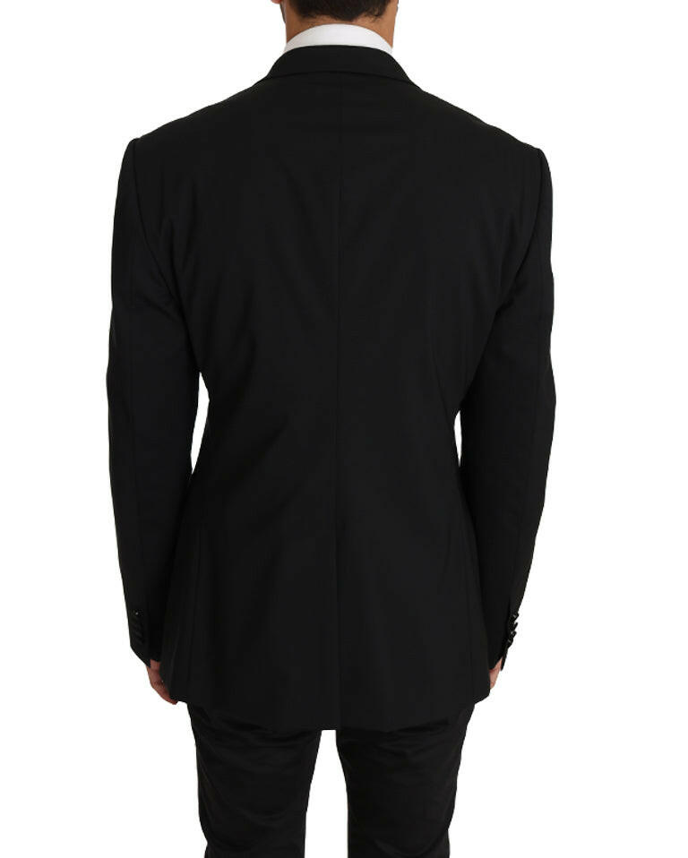 Dolce & Gabbana Black Wool MARTINI Torrero Blazer Jacket -   -  Dolce & Gabbana.