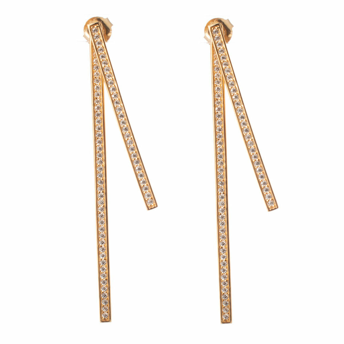 Ladies' Earrings Sif Jakobs SJ-E1036-CZ-RG 6 cm -  Jewellery, Women -  Sif Jakobs.