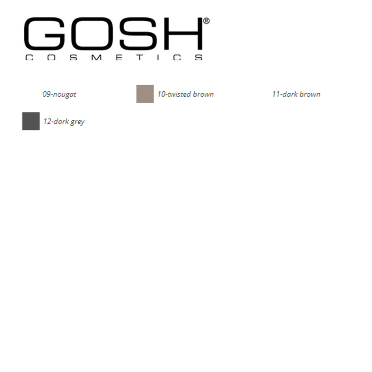 Eyeshadow Forever Gosh Copenhagen (1,5 g) (1,5 g) -  Beauty, Make-up -  Gosh Copenhagen.