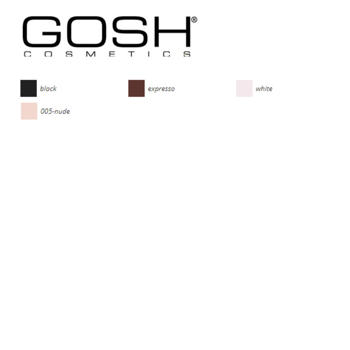 Eyeliner Kohl Gosh Copenhagen (1,1 g) -  Beauty, Make-up -  Gosh Copenhagen.