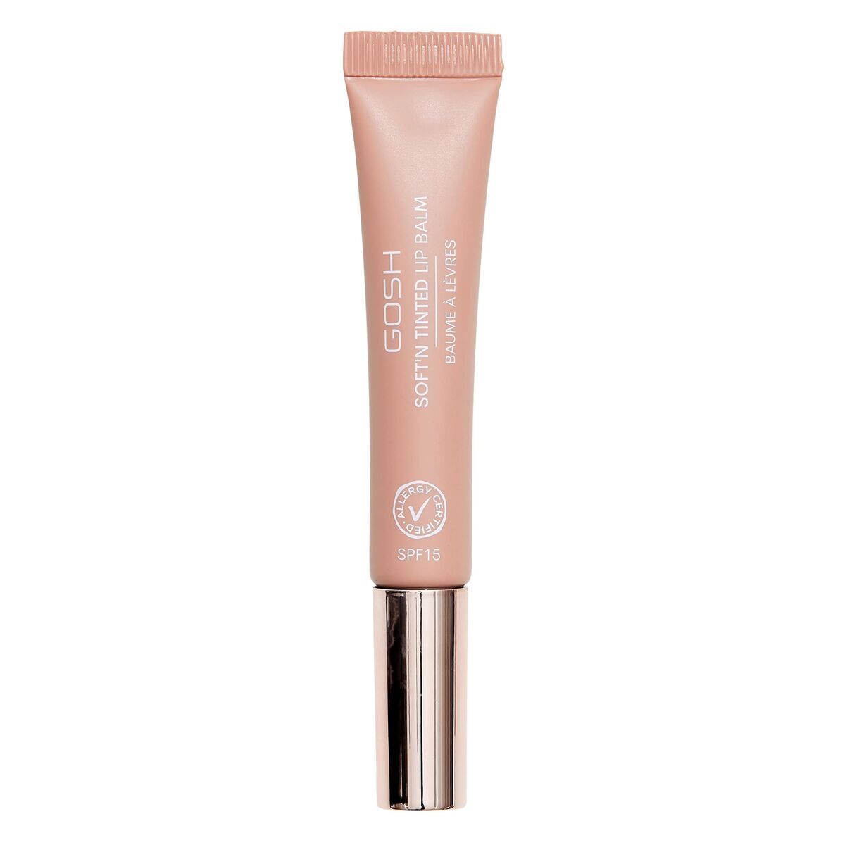 Coloured Lip Balm Gosh Copenhagen Soft'N Tinted Nº 002 Nougat 8 ml -  Beauty, Skin care -  Gosh Copenhagen.
