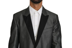 Dolce & Gabbana Gray Patterned MARTINI 2 Piece Suit -   -  Dolce & Gabbana.