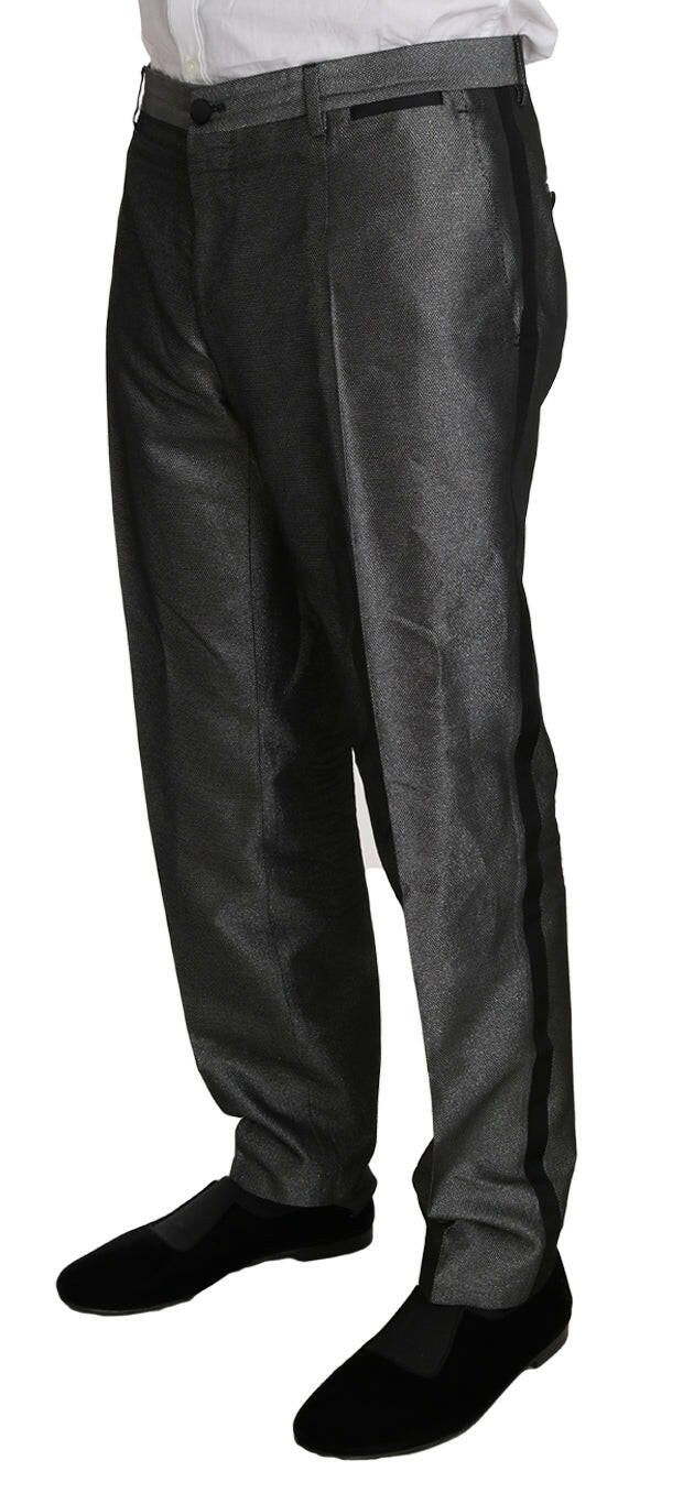 Dolce & Gabbana Gray Patterned MARTINI 2 Piece Suit -   -  Dolce & Gabbana.