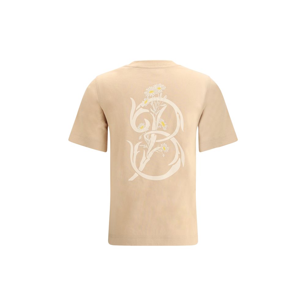 Burberry Floral logo T-shirt -   -  Burberry.