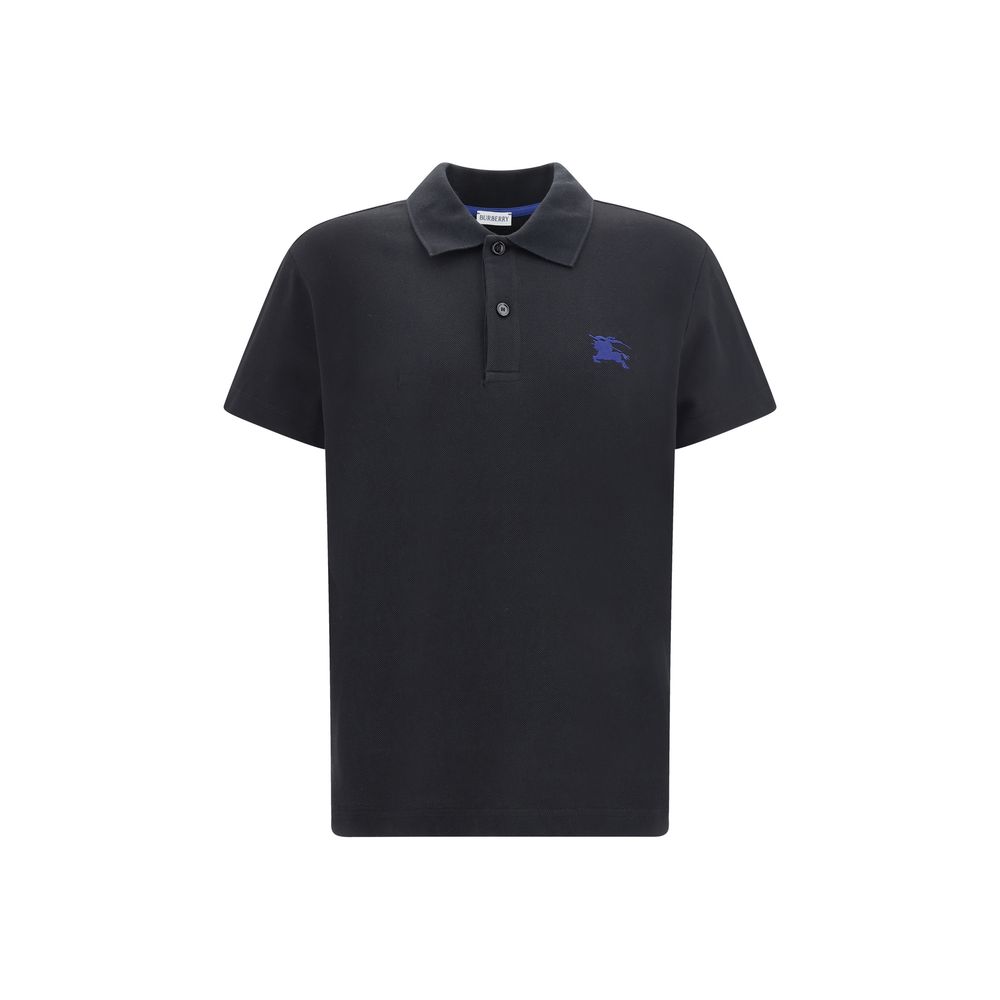 Burberry Equestrian Knight Polo Shirt -   -  Burberry.