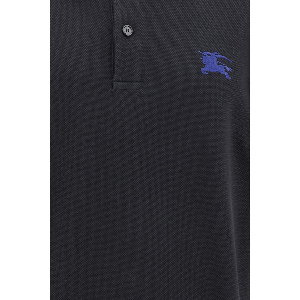 Burberry Equestrian Knight Polo Shirt -   -  Burberry.
