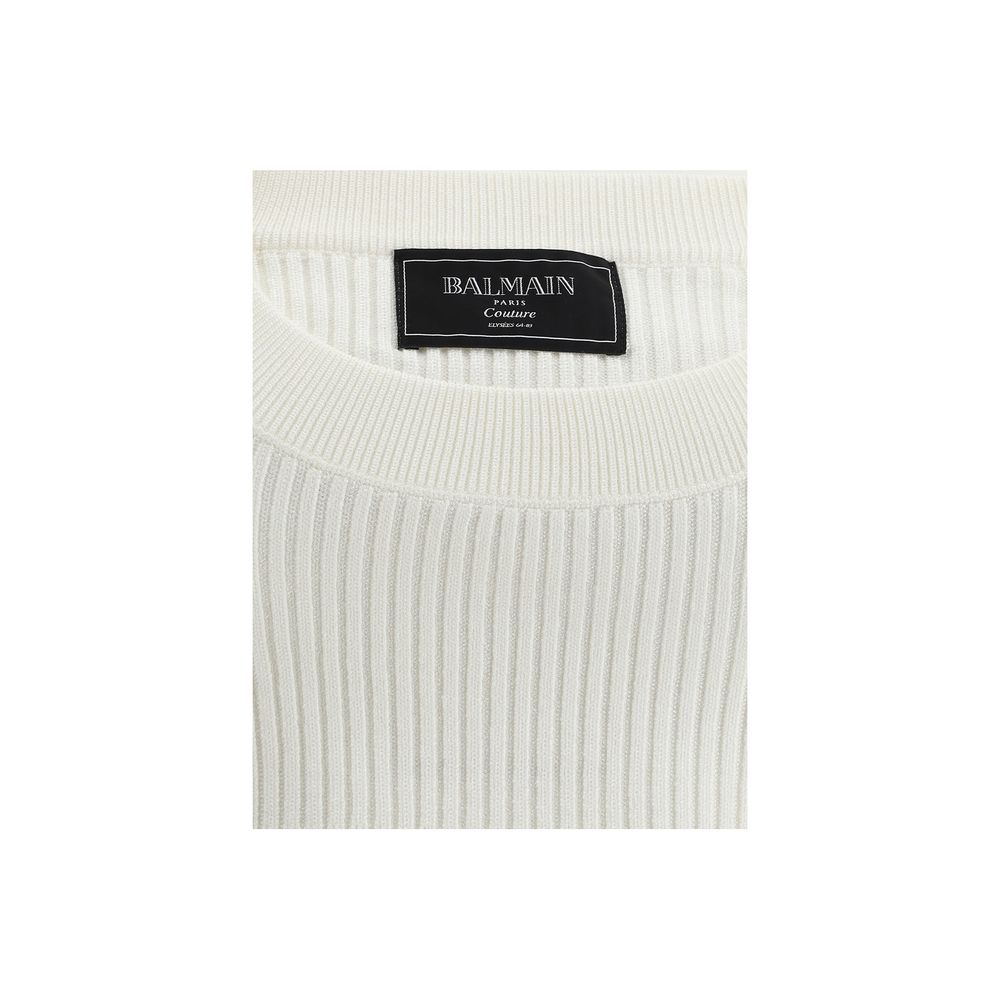 Balmain Cropped Top -   -  Balmain.