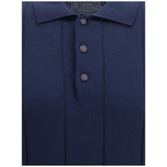 Kiton Ribbed Polo Shirt -   -  Kiton.