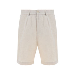 Brunello Cucinelli Linen Shorts -   -  Brunello Cucinelli.