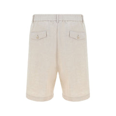 Brunello Cucinelli Linen Shorts -   -  Brunello Cucinelli.