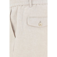 Brunello Cucinelli Linen Shorts -   -  Brunello Cucinelli.