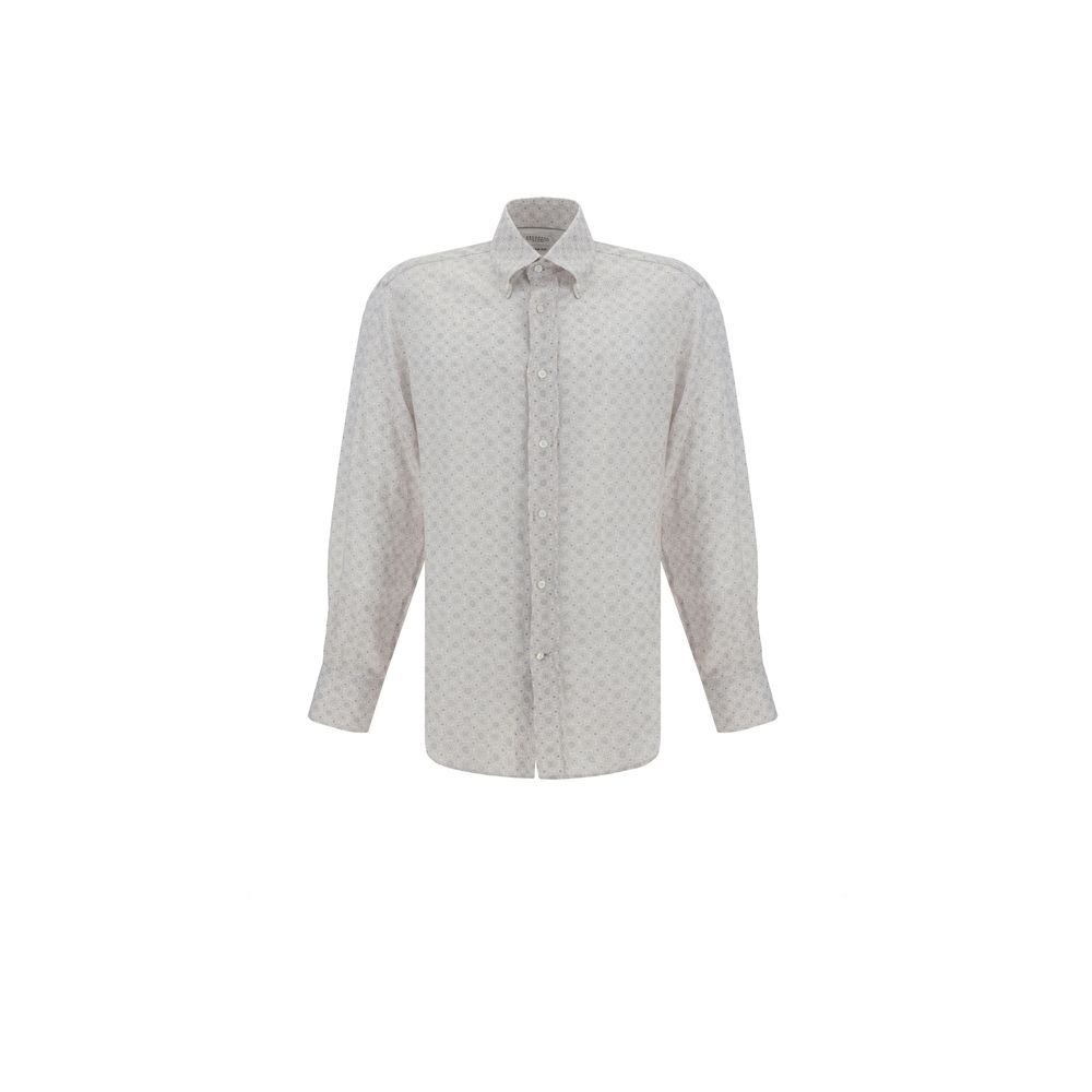 Brunello Cucinelli Linen Shirt -   -  Brunello Cucinelli.