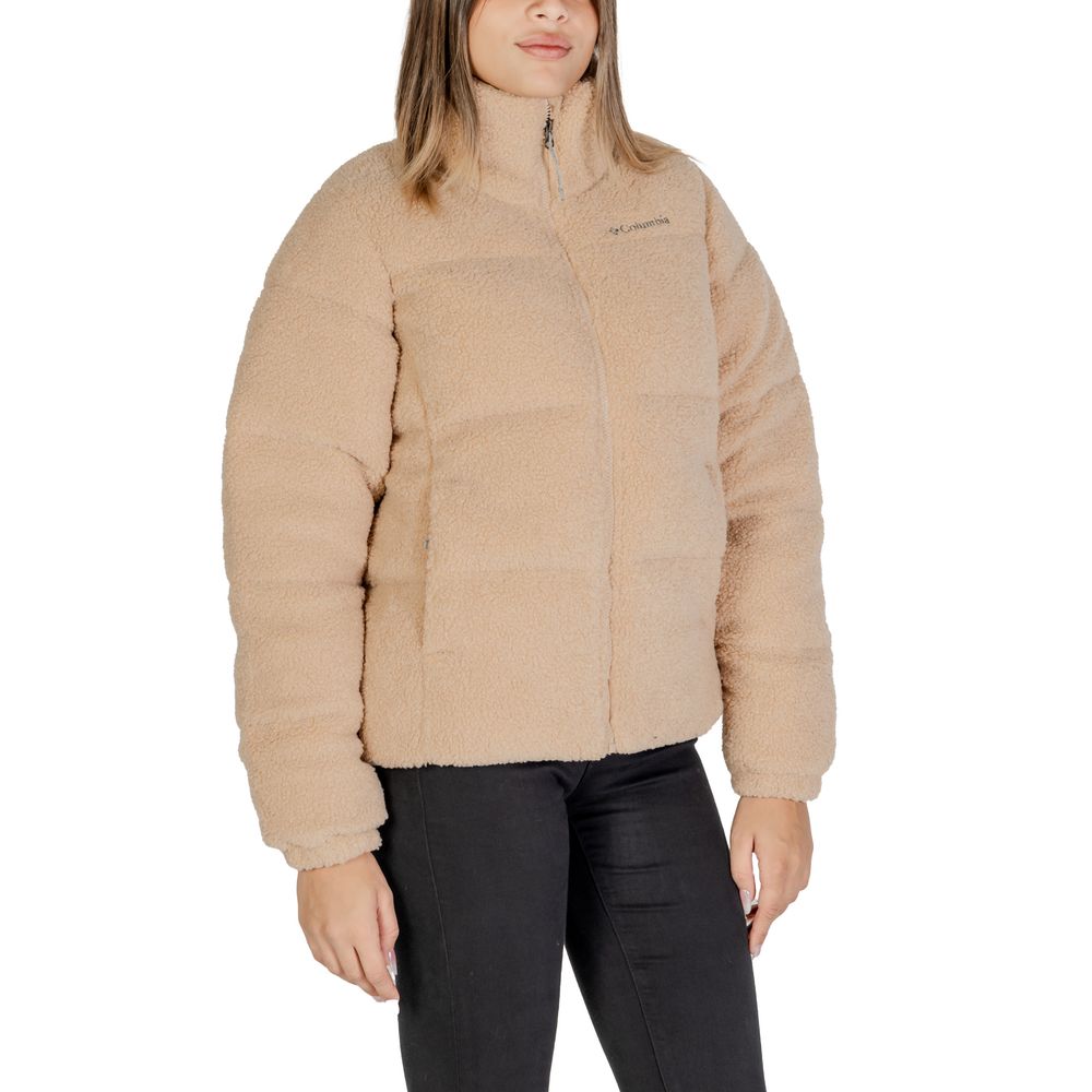 Columbia Beige Nylon Coat -   -  Columbia.