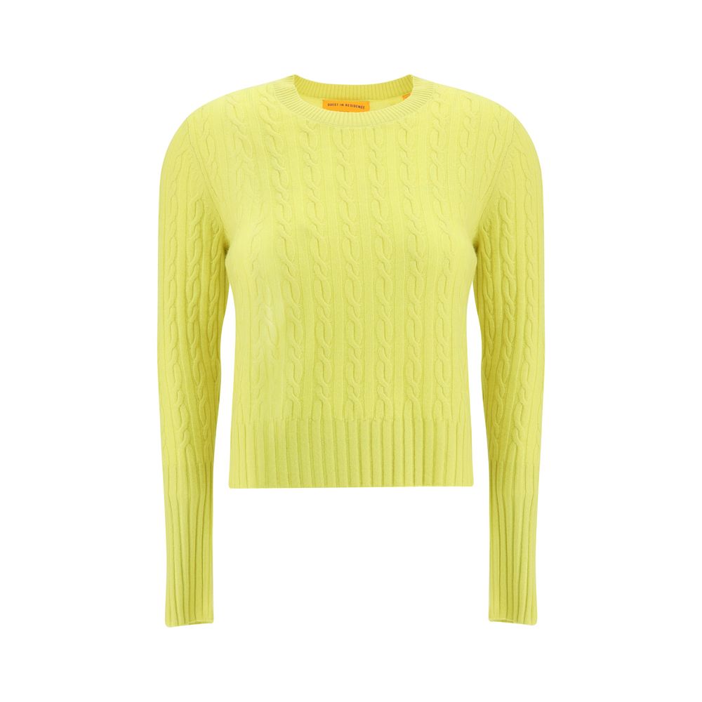 Guest in Residence Cashmere Braided Sweater -   -  Guest in Residence.